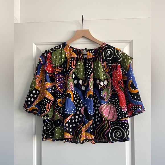 FARM Rio Multicolor Patterned Top - Picture 7 of 12